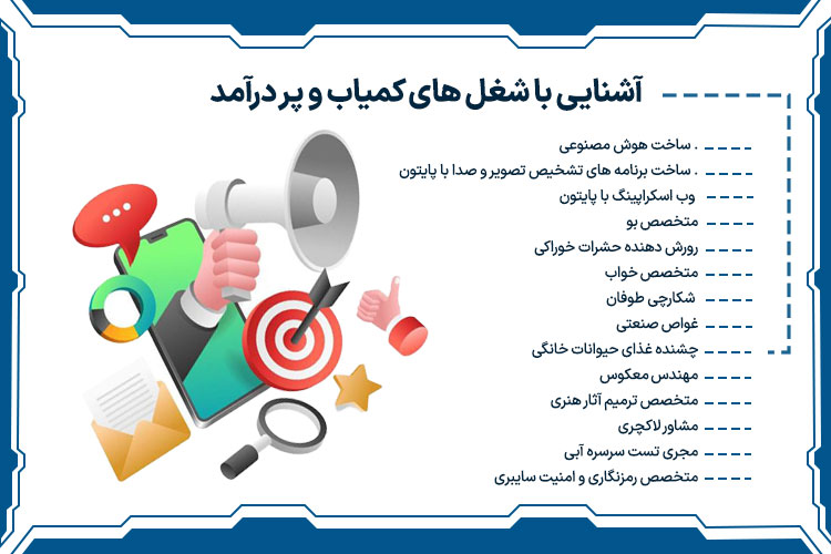 آشنایی با مشاغل کمیاب و پر درآمد 